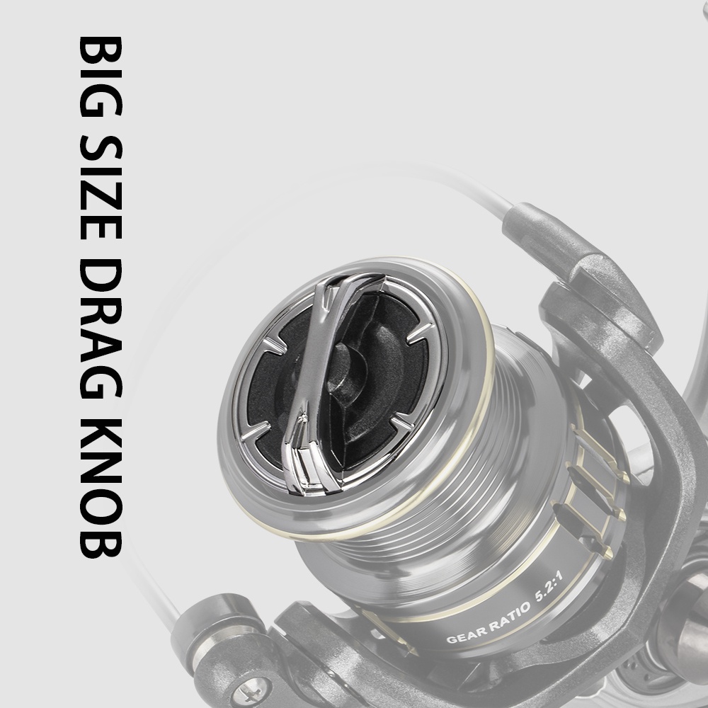 Máy Câu Cá Kim Loại 1500 2500 12 + 1BB Chất Lượng Cao