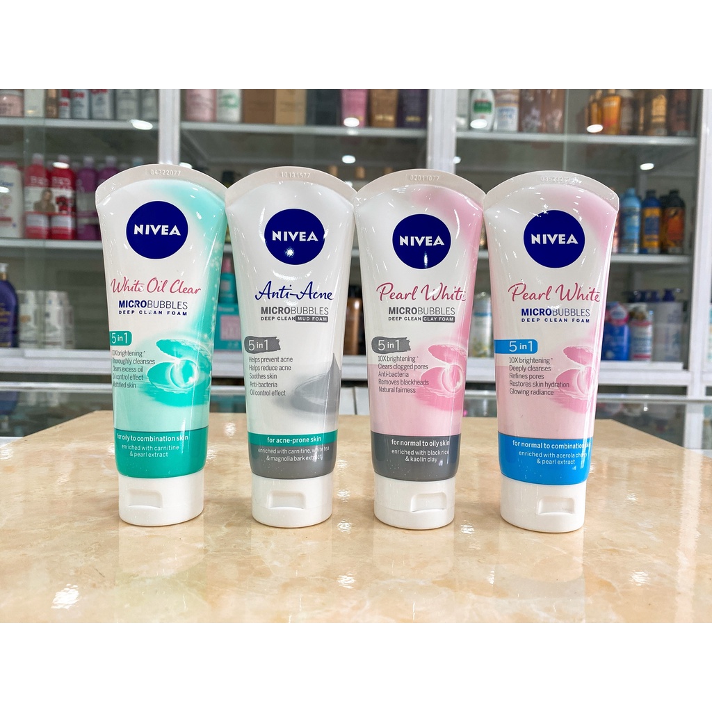 (100G) Sữa Rửa Mặt Nữ NIVEA Chính Hãng Công Ty