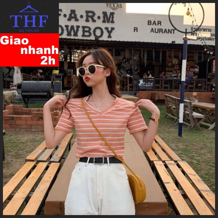 ÁO THUN GÂN CỔ TIM
