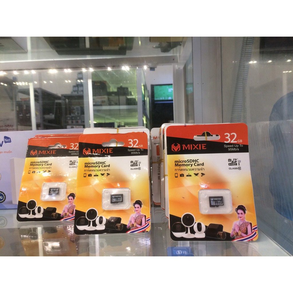 Thẻ nhớ Mixie 32G 💖𝗙𝗥𝗘𝗘 𝗦𝗛𝗜𝗣💖 Khi Nhập Mã The Nho. Tốc độ đọc ghi vượt trội 95mb/s, chíp nhớ samsung. BH 3 Năm | BigBuy360 - bigbuy360.vn