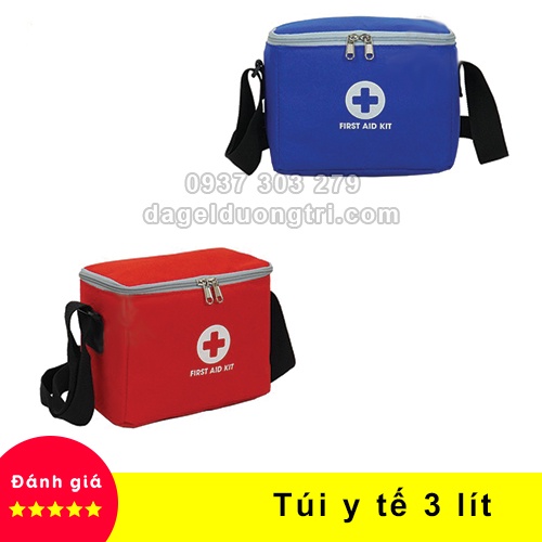 Túi Y Tế 3 Lít - Kích Thước Ngang 21cm x Cao 16cm x Rộng 10cm