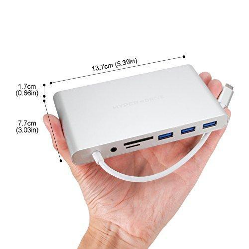 Hàng chính hãng Hyper - Cổng chuyển đổi đa năng HyperDrive DRIVE Ultimate USB-C Hub