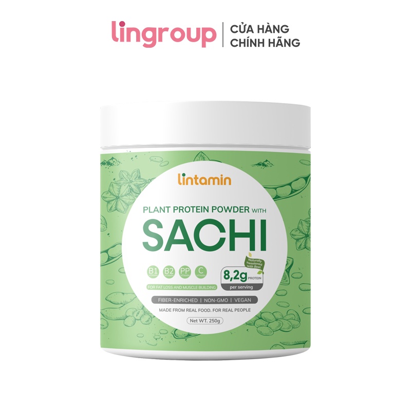 Bột protein thực vật Lintamin Sachi hỗ trợ giảm cân, cải thiện vóc dáng