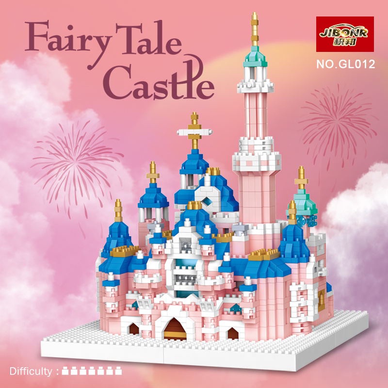 Bộ Đồ Chơi Xếp Hình Lâu Đài Disney 6300 Mảnh Cho Bé