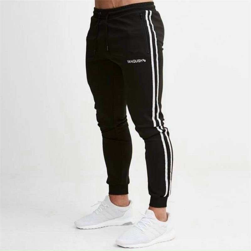 [SELA SỐC] Quần jogger gym nam VANQUISH , quần dài thun nam thể thao
