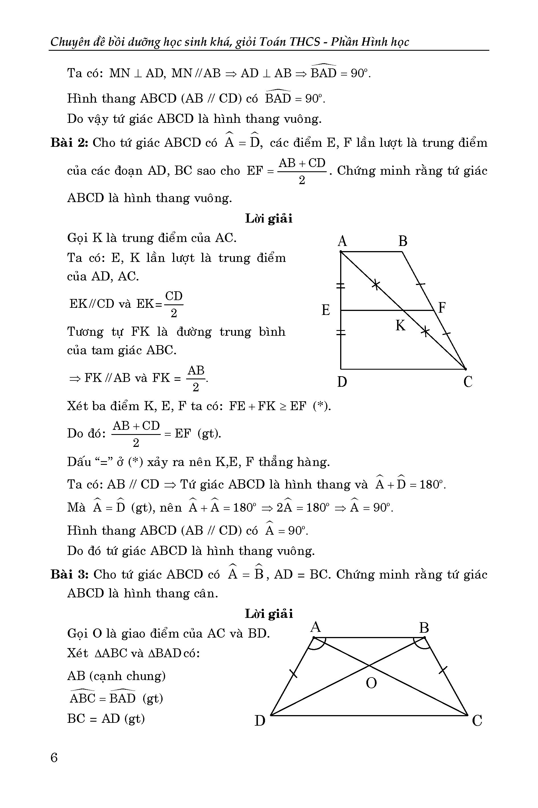 Sách Chuyên Đề Bồi Dưỡng Học Sinh Khá Giỏi Toán Thcs Phần Hình Học