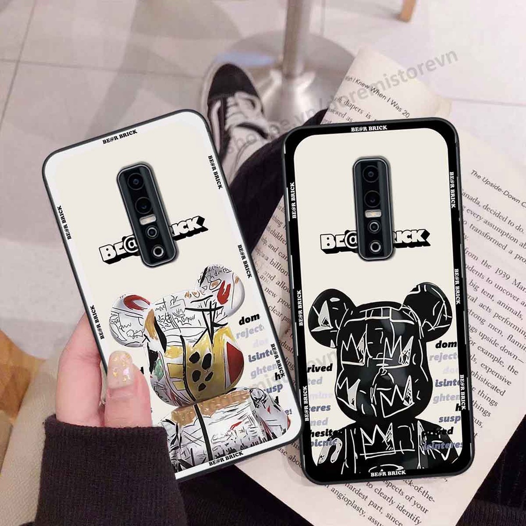Ốp Vivo V17 Pro thể thao, bear brick, ốp lưng dẻo thời trang bền đẹp