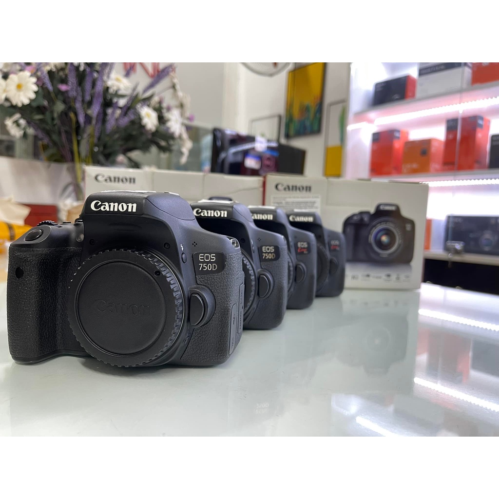 Canon 750D kèm kít 18-55 STM FULLBOX LIKE NEW | BigBuy360 - bigbuy360.vn