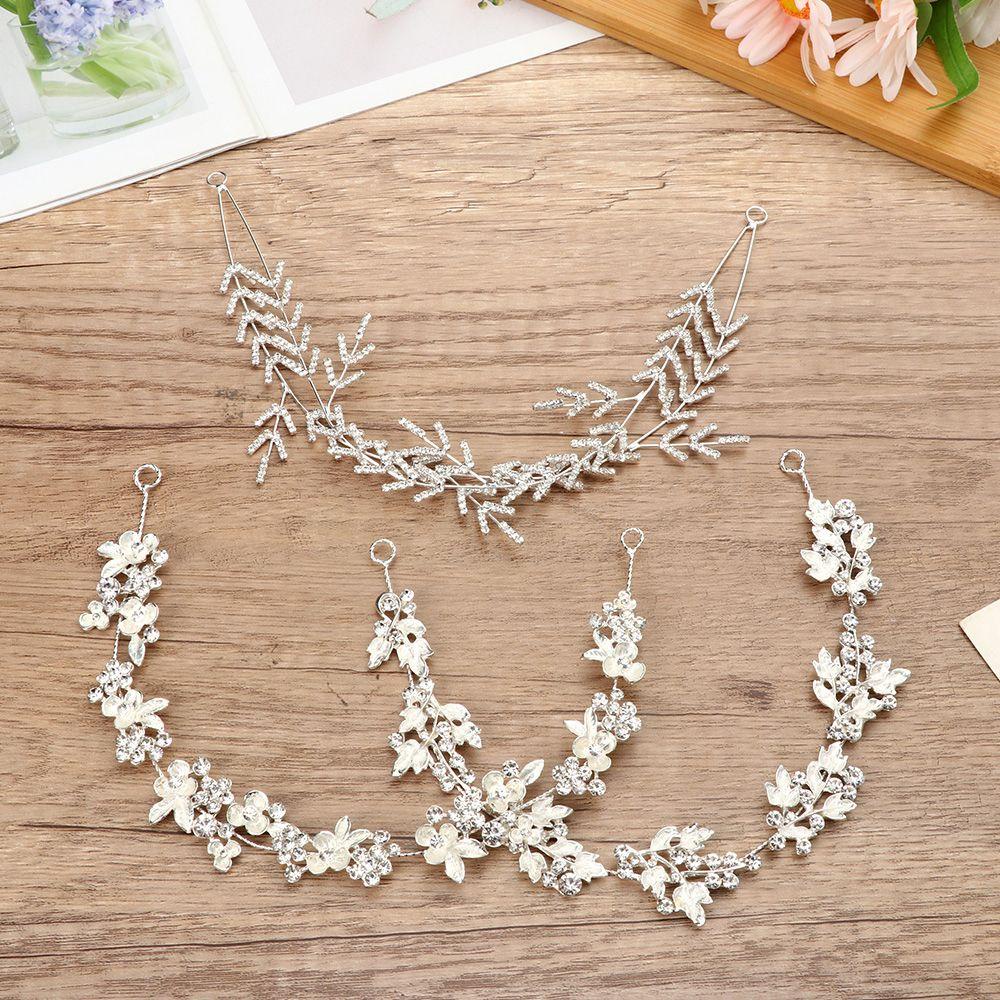 BORAG Vòng Hoa Cài Tóc Cho Cô Dâu