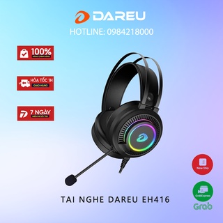 [Mã SKAMSALE11 giảm 10% đơn 200k] Tai nghe Gaming DareU EH416 USB - Giả lập - Âm thanh 7.1 - BH 12 Tháng