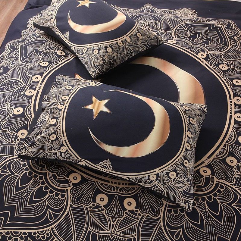 Bộ Chăn Ga Và Vỏ Gối Họa Tiết Dreamcatcher Xinh Xắn