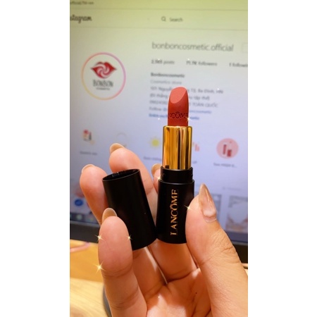 Son lancome mini size unbox màu 196