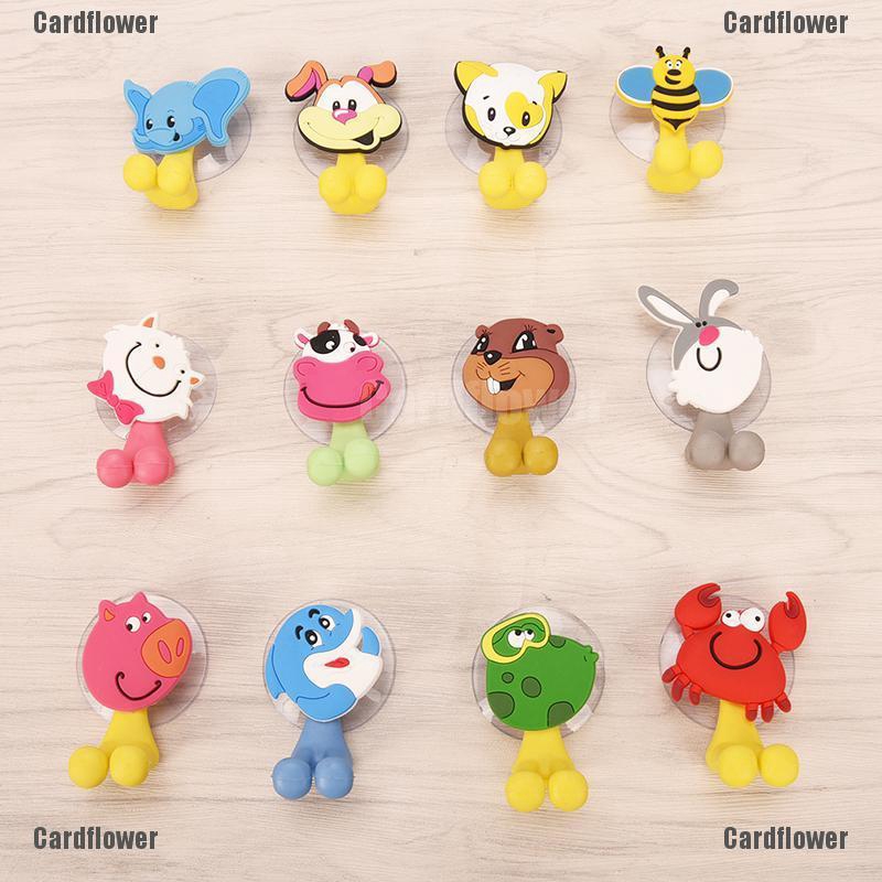 Giá Để Bàn Chải Đánh Răng Hít Tường Hình Hoạt Hình