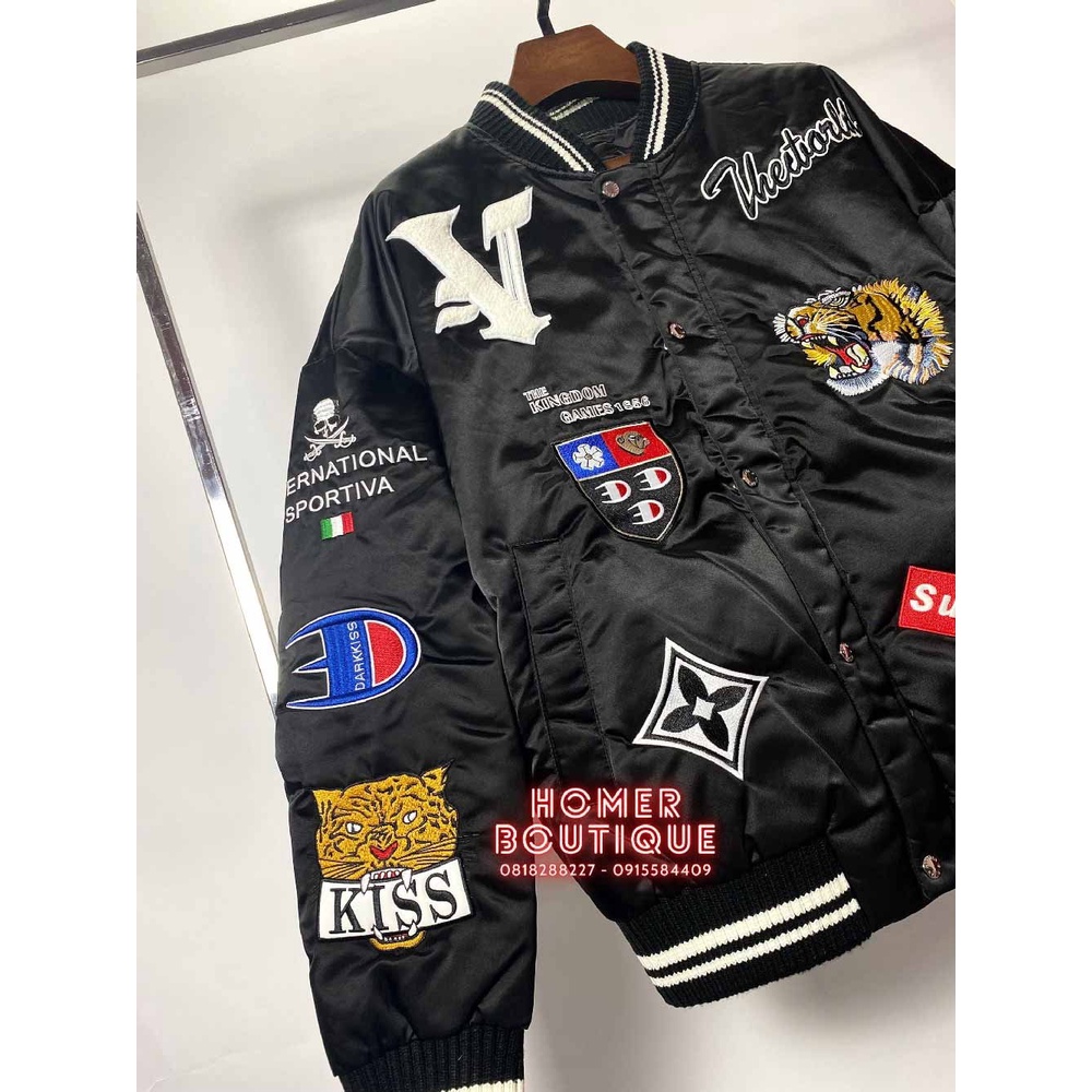 Áo bomber khoác Gucci