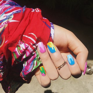 Miếng dán móng tay - Nail Wraps (14 miếng dán khô)