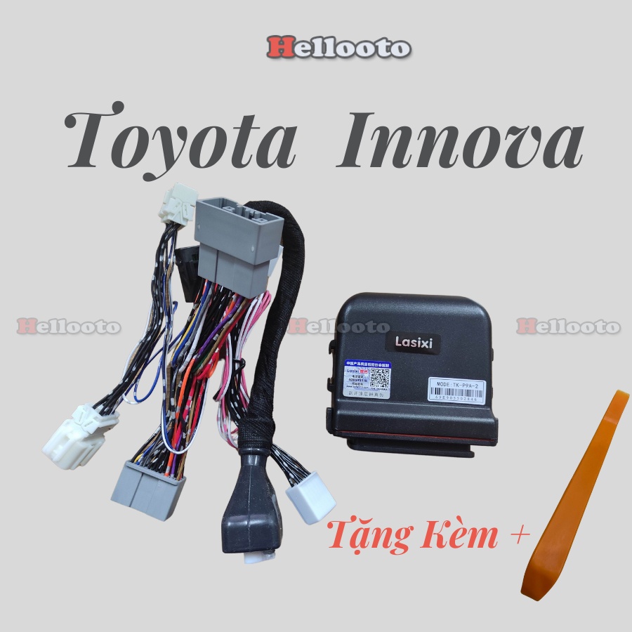 Tự Động Gập Gương Và Lên Xuống Kính Xe Toyota Innova 2016 đến 2020 hãng Lasixi ( tặng kèm thanh cậy nhựa)