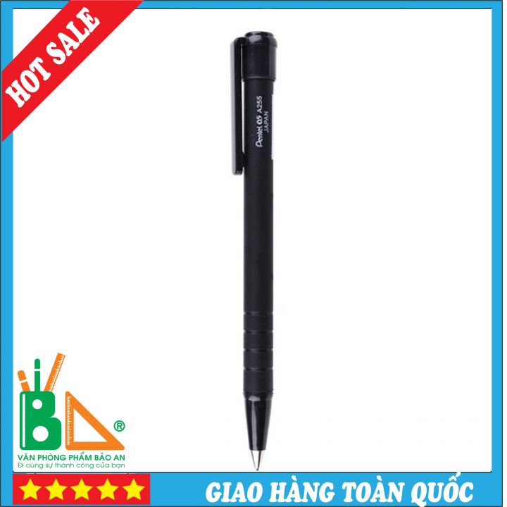 Bút Chì Kim Bấm Pentel A255  Ngòi 0.5mm Tiện Lợi - Nhập Khẩu Từ Trung Quốc