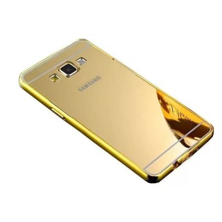 Ốp lưng Nillkin Samsung Galaxy E5 nguyên khối gương (Vàng)