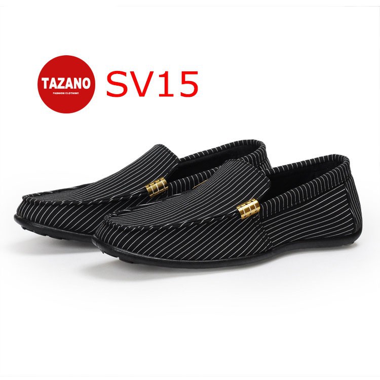 [ SIÊU HOT] Giày Lười Nam Cao Cấp [ Đen SV15, Cam- SV16, Trắng- SV17] | BigBuy360 - bigbuy360.vn