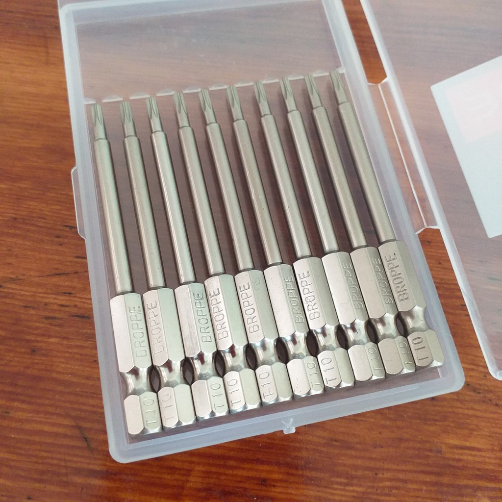 Mũi lục giác hoa thị T10 dài 75mm