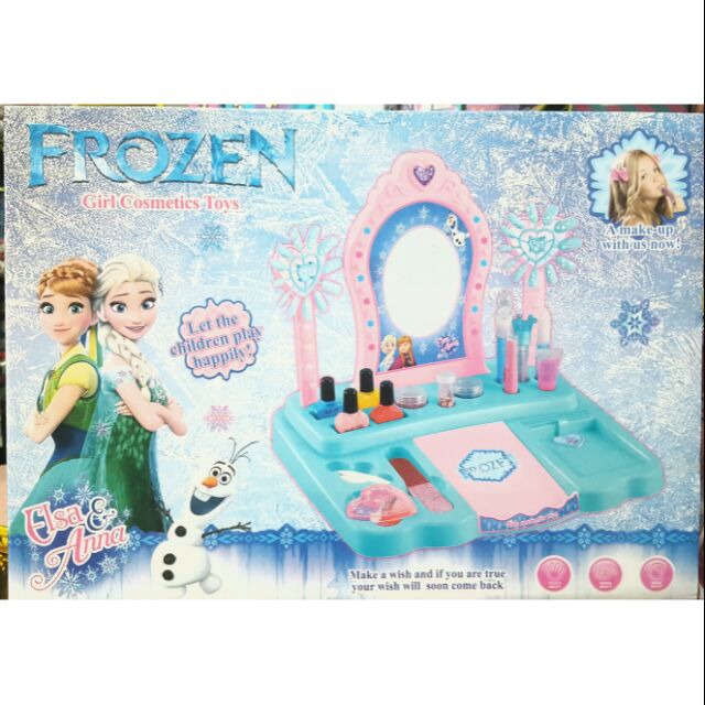 Đồ Chơi Trang Điểm và Sơn Móng cho bé mẫu frozen