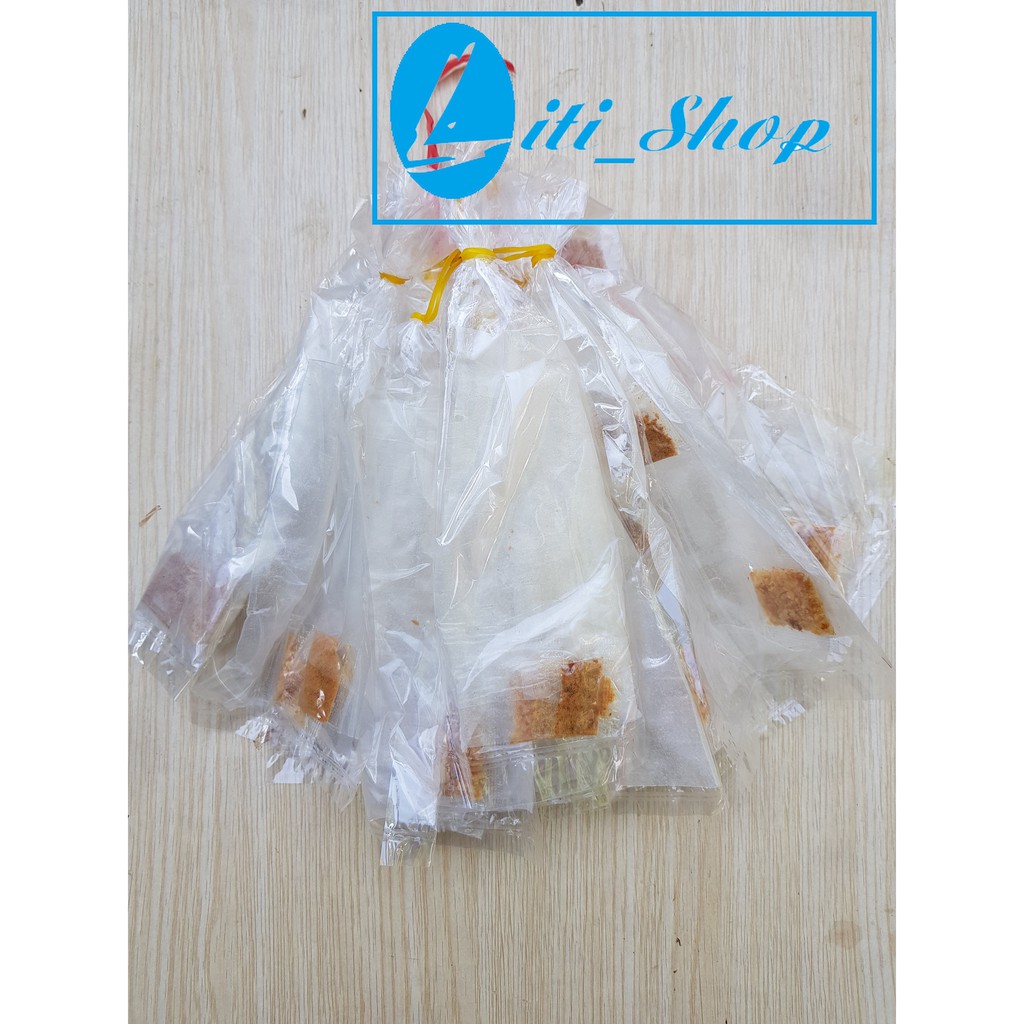 [Mã 77FMCGSALE1 giảm 10% đơn 250K] Bánh tráng Xâu Muối tôm-hành phi (13 bịch)