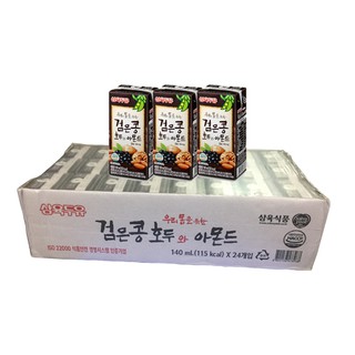 01 thùng sữa hạnh nhân đậu đen óc chó Hàn Quốc 140ml