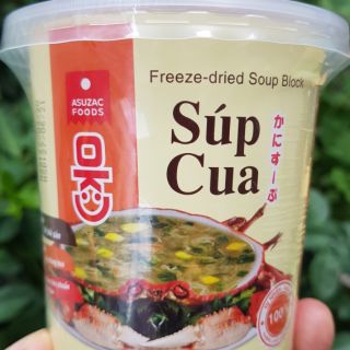 SÚP CUA ĐÓNG HỘP mẫu mới