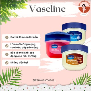 Sáp Dưỡng Môi Vaseline Lip Therapy Original 7g