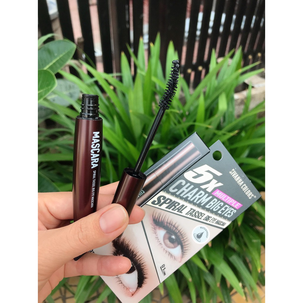 Mascara Dạng Cong mi Sivanna 5X Multiple Charm Big Eye HF916