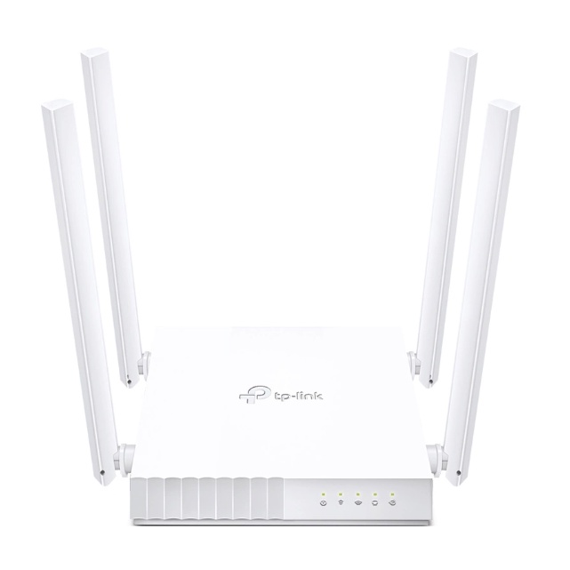 Phát Wifi TP-Link Archer C24 Chính hãng (4 anten, 733Mbps, 2 băng tần, Repeater, 4LAN). VI TÍNH QUỐC DUY