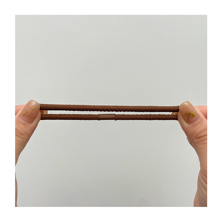 Bộ 18 Dây Thun Cột Tóc Co Giãn Phong Cách Hàn Quốc Đơn Giản Dành Cho Nữ