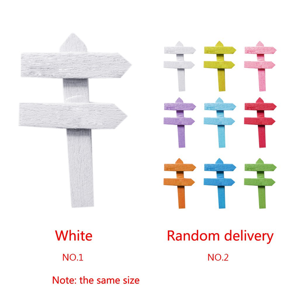 Đồ trang trí vườn cây hình biển chỉ đường