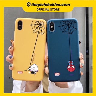 Ốp iphone - Ốp lưng Người nhện Marvel 6/6plus/6s/6s plus/6/7/7plus/8/8plus/x/xs/xs max - a261