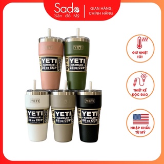 Ly giữ nhiệt Yeti Rambler with Straw Lid 26 oz
