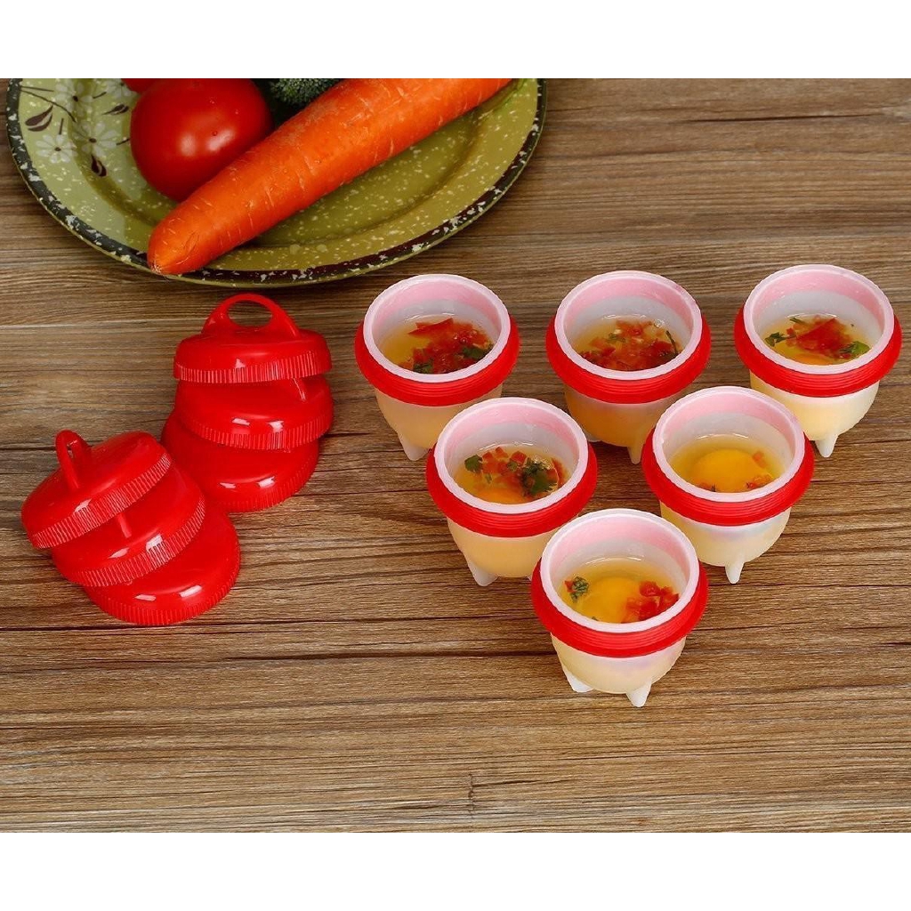 Dụng cụ luộc trứng bằng silicone