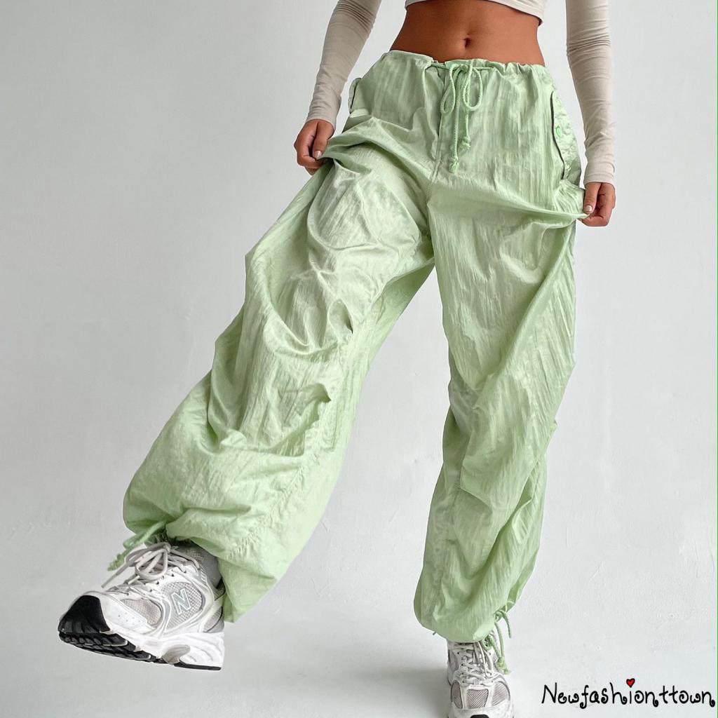 Quần Jogger Túi Hộp Y2K Vintage Thời Trang Hàn Quốc Cho Nam