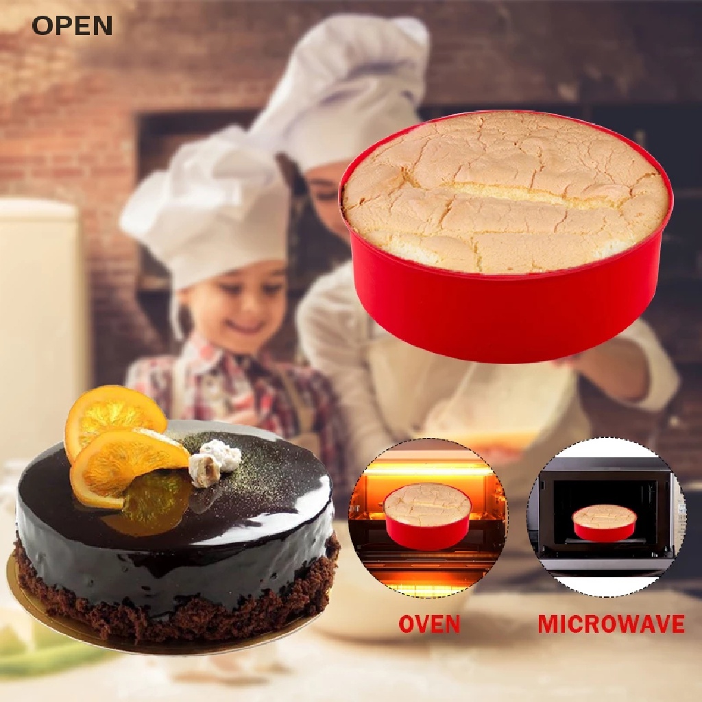 op Round Shape Cake Mold Brown Half Ball Sphere Silicone Chocolate Dessert Mould my