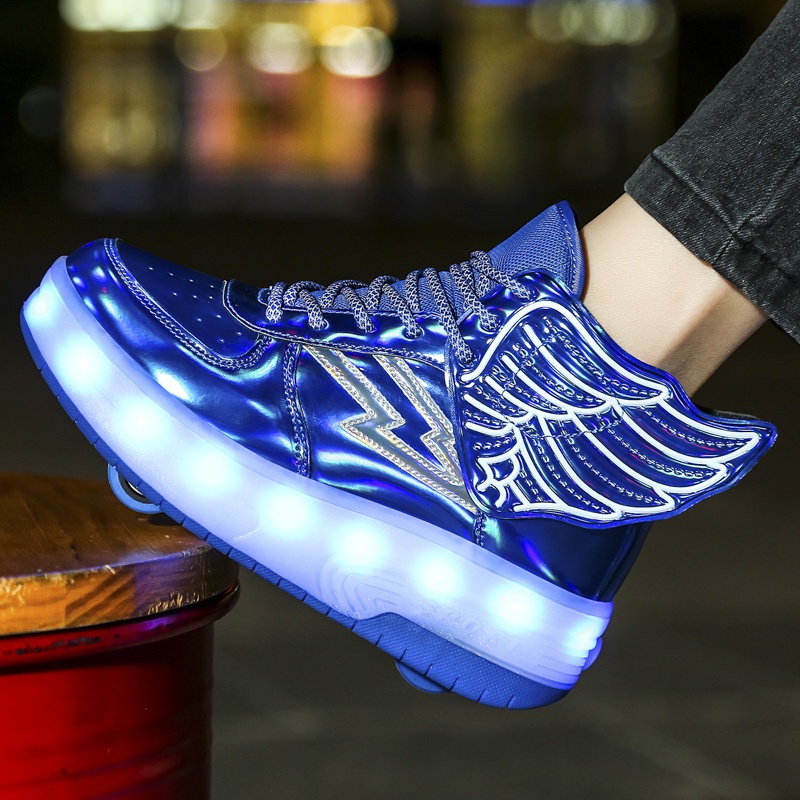 Giày Trượt Patin Có Bánh Xe Tự Động Dành Cho Người Lớn Và Trẻ Em