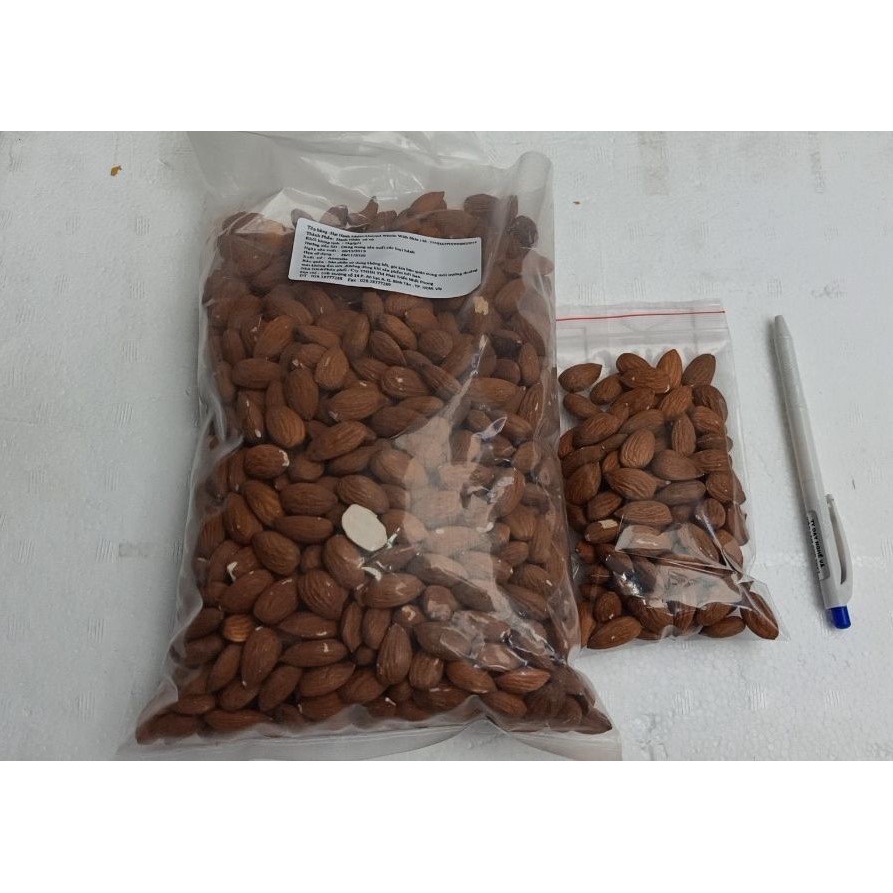 [100g] HẠNH NHÂN HẠT (Almond Whole With Skin)