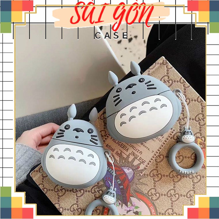 Vỏ bảo vệ bao đựng tai nghe airpod 1/2 - mã totoro