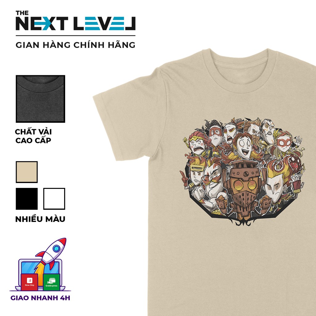 Áo thun Don't Starve The Magmatic Unisex THE NEXT LEVEL, Cotton 100% 3 màu nam nữ - BT0065