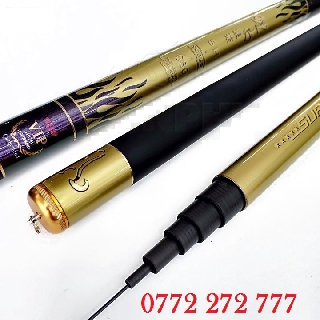 Cần câu đơn carbon VIP 5H.