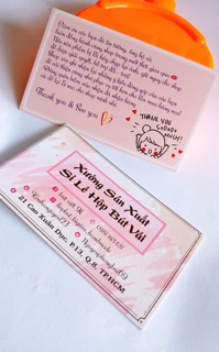 Name card/ thẻ tích điểm