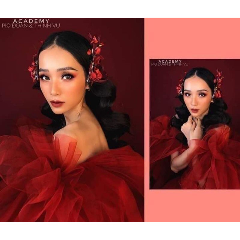 đầm chụp bầu voan lưới - chụp ảnh consept nghệ thuật