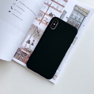 ốp dẻo đen trơn iphone X, Xs max