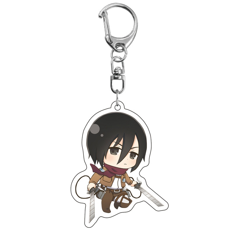 Móc Chìa Khóa Hình Anime Attack On Titan 5cm
