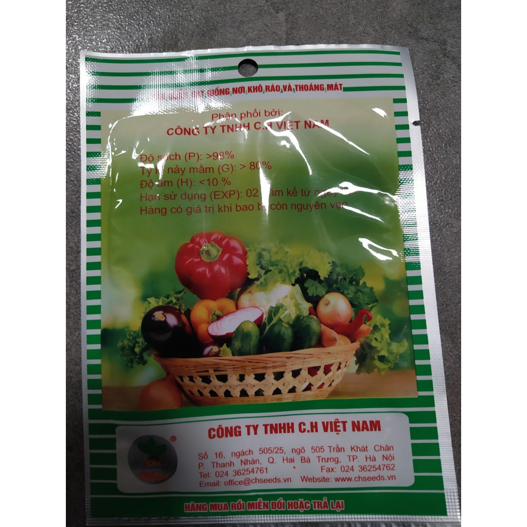 Hạt giống rau dền đỏ tròn 20g