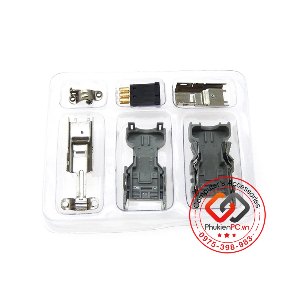 Đầu hàn SCSI SM-6P Firewire 1394A 6Pin Male, cho Servo encoder. Tạo cáp Firewire 1394 cáp encoder motor đến Driver Servo