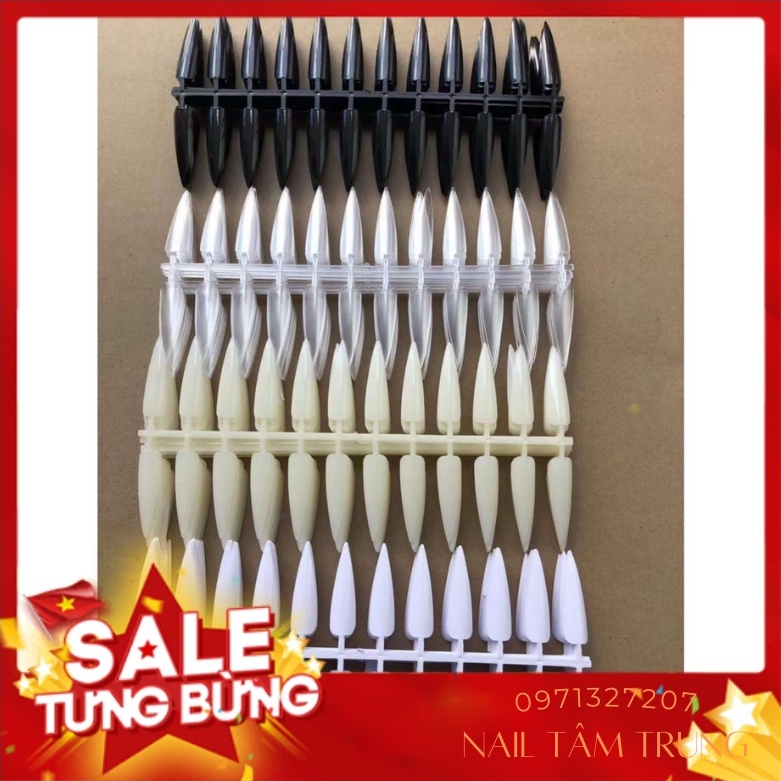 Móng Nhọn test sơn ,học vẽ phục vụ ngành nail